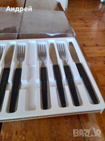 Стар комплект вилици и ножове, снимка 4 - Други ценни предмети - 53964327