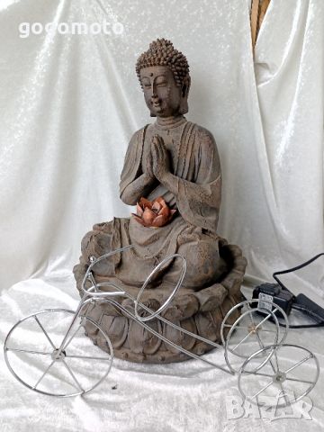 Стар фонтан, шадраван Буда, лотус, работещ, снимка 3 - Други стоки за дома - 45687054
