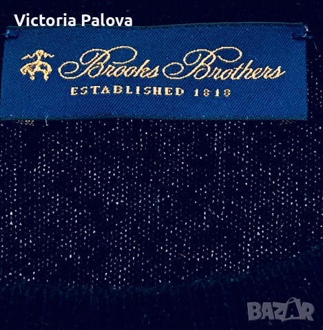 Brooks Brothers черен пуловер 100% скъп кашмир унисекс, снимка 6 - Пуловери - 53930050