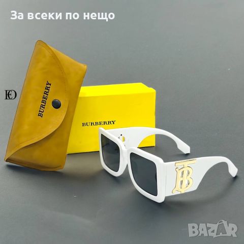 Слънчеви очила с UV400 защита с калъф и кутия Burbbery Код D154 - Различни цветове, снимка 6 - Слънчеви и диоптрични очила - 46417975