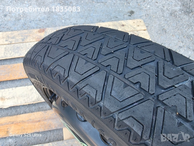 Резервна гума/патерица 17ка 5х112 Mercedes, снимка 3 - Гуми и джанти - 54133593