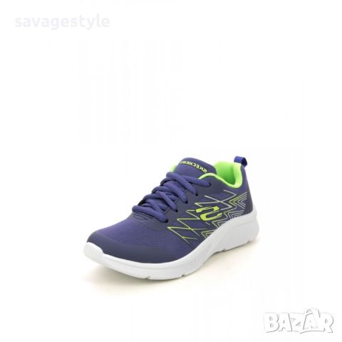 SKECHERS Microspec Quick Sprint Shoes Navy, снимка 3 - Детски маратонки - 46685695