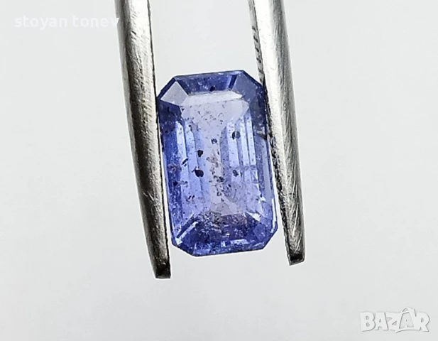 Пленяващ ненагряван сапфир в синьо-лилаво 1.47кт! Нов!, снимка 3 - Други - 46709606