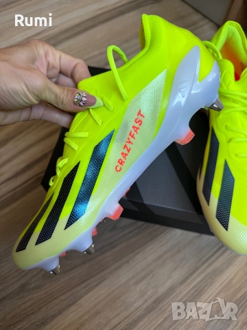 Нови Футболни обувки Adidas X Crazyfast Elite SG ! 48 н, снимка 3 - Футбол - 51253588