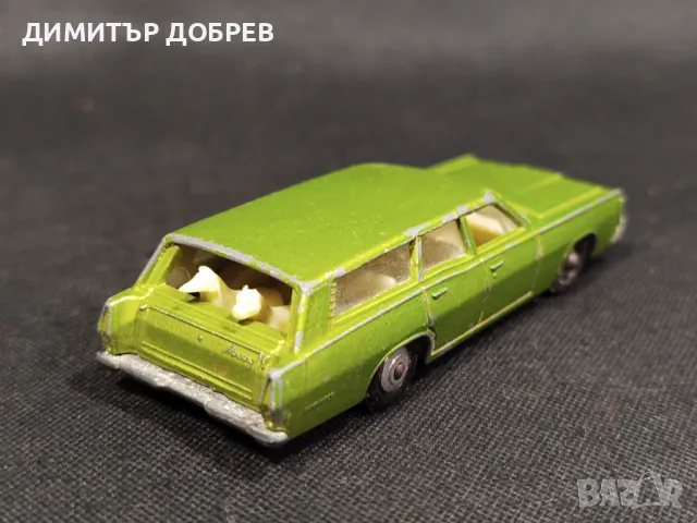 СТАРА РЕТРО МЕТАЛНА КОЛИЧКА MATCHBOX ENGLAND MERCURY, снимка 4 - Колекции - 47338693