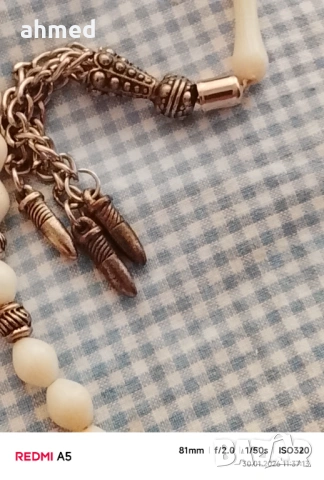 Броеница от естествен камък, снимка 6 - Колиета, медальони, синджири - 53282574