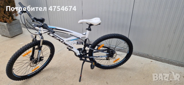 Алуминиев велосипед LEADER колело 26", снимка 12 - Велосипеди - 53746092