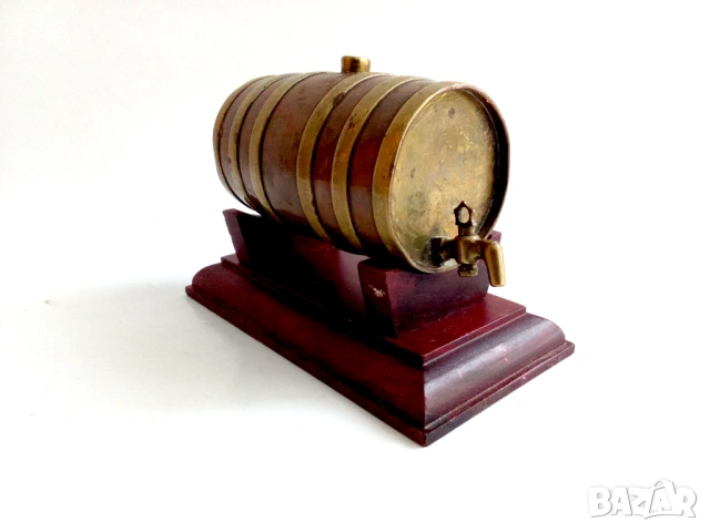 миниатюрна медна бъчва, снимка 5 - Други ценни предмети - 51879411