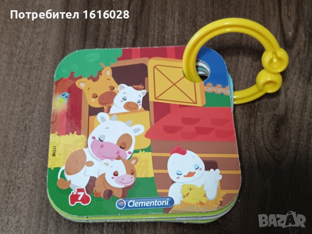 CLEMENTONI SOFT Clemmy Конструктор 10ч. Животни от фермата с книжка, снимка 9 - Образователни игри - 53939925