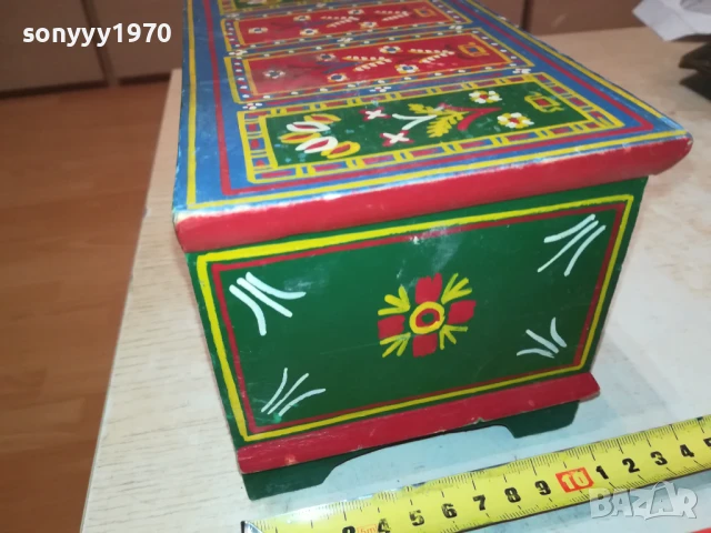 КРАСИВА ДЪРВЕНА КУТИЯ 1708251752, снимка 11 - Антикварни и старинни предмети - 51394461