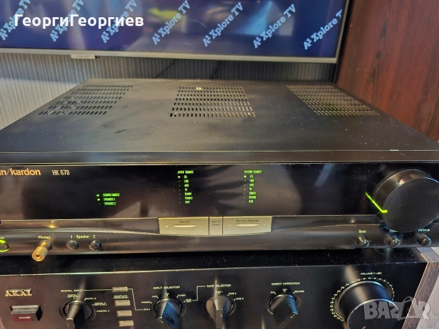 harman kardon HK670, снимка 3 - Ресийвъри, усилватели, смесителни пултове - 54009432