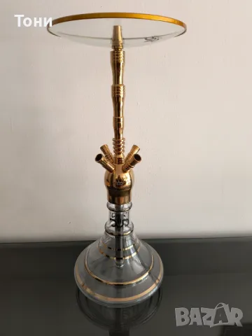 Наргиле DUD gold / 4-pipe Shisha Dud – Gold, снимка 7 - Наргилета - 47410825