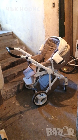детска количка 3 в 1 на адамекс 