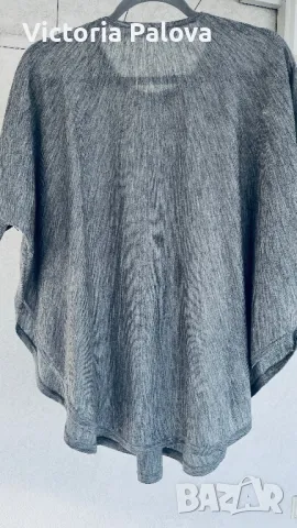 COS красива блуза тънък меринос Швеция, снимка 6 - Блузи с дълъг ръкав и пуловери - 50377639