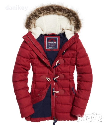 Дамско зимно яке палто Superdry размер small, снимка 4 - Якета - 52212467