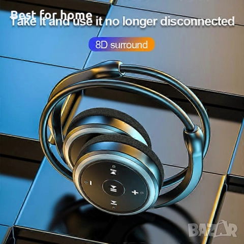 A23 Bluetooth 5.0 безжични слушалки HIFI  водоустойчиви с поддръжка на TF карта, FM радио, MP3 , снимка 3 - Bluetooth слушалки - 52691883