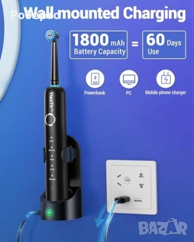 Електрическа четка за зъби , снимка 5 - Други - 52924140