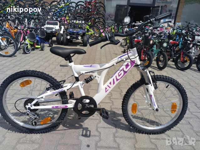 SPRINT Велосипед 20" AVIGO Flamingo бял, снимка 2 - Велосипеди - 53838853