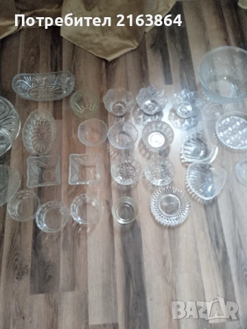 Стъклени прибори за дома, снимка 5 - Прибори за хранене, готвене и сервиране - 51151772