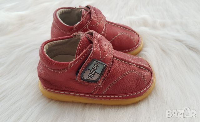 Бебешки обувки Chippo №18/19 тип босо ходене естествена кожа, снимка 4 - Бебешки обувки - 45102536