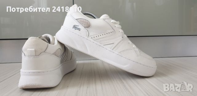 Lacoste Leather Sneakers Mens Size 40.5 /- 26см UK 7 US 9 ОРИГИНАЛ! Мъжки сникърси! Ест. кожа., снимка 4 - Кецове - 45636579