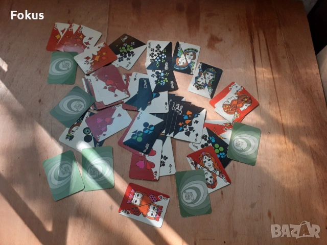 Стари мини колекционерски карти за игра