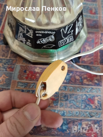 Лампа, снимка 4 - Антикварни и старинни предмети - 54019705