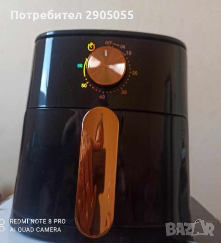 Уред за готвене без мазнина Air Fryer,4 л.,700W JD688, снимка 5 - Други - 46063594