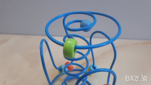 Метална играчка с пръстени за малки деца, снимка 5 - Образователни игри - 45761121