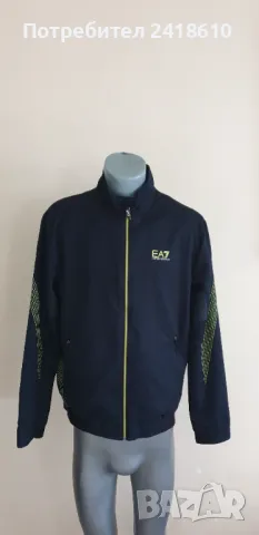 Emporio Armani EA7 Ventus 7 Mens Wind Size L ОРИГИНАЛ! Мъжко Горнище!, снимка 1 - Спортни дрехи, екипи - 47205466