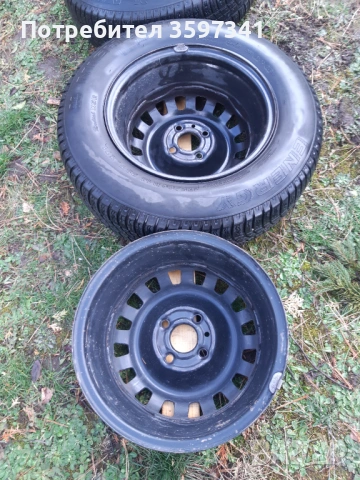 Опел Астра 1999 г 4 джанти и 5 гуми, снимка 2 - Гуми и джанти - 52042664