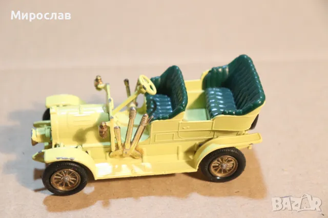 1/43 MATCHBOX SPYKER 1904 КОЛИЧКА РЕТРО МОДЕЛ, снимка 2 - Колекции - 49927307