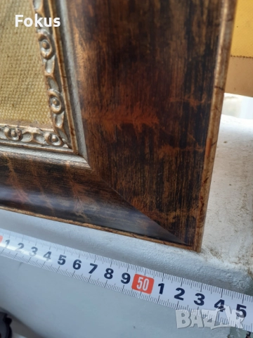 Картина "Момиче" масло на платно подпис рамка, снимка 6 - Антикварни и старинни предмети - 51510753