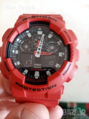     CASIO. GA-100.B.                                            , снимка 6 - Мъжки - 53132140