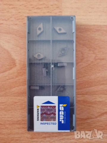 Комплект от 10 стругарски пластини ISENR DCMT070204 Carbide