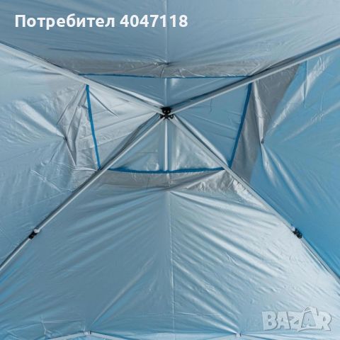 Градинска сгъваема шатра със стоманена конструкция Muhler POP-UP, снимка 7 - Градински мебели, декорация  - 46450103
