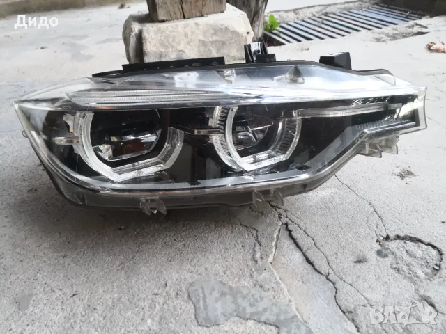 Фар BMW F30 F31 Adaptiv LED десен/Фар БМВ Ф30 LED/Фар BMW 3 F30 Оригин, снимка 2 - Части - 47040926