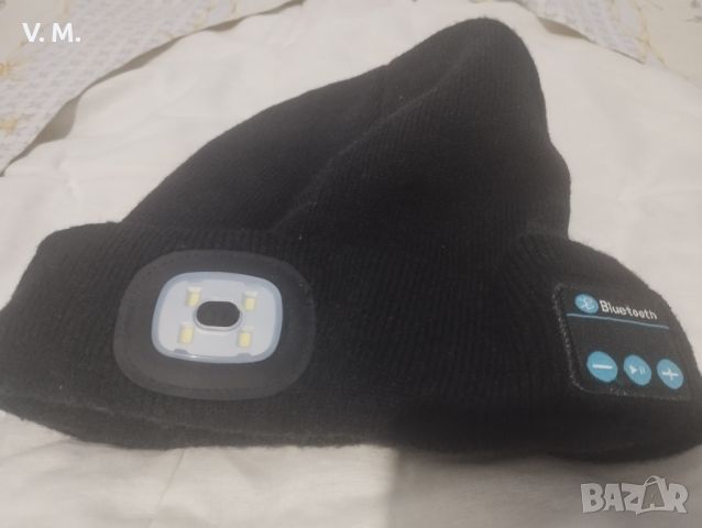 Смарт шапка и лента за глава с интегрирани bluetooth слушалки, снимка 2 - Слушалки и портативни колонки - 45559736