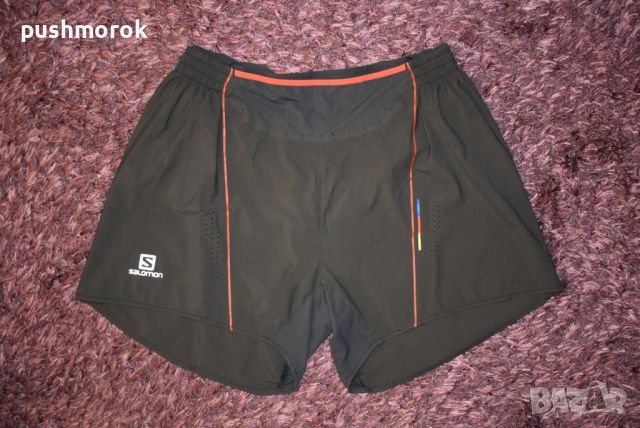 Salomon S-Lab Sense Men Short Sz L - 770, снимка 2 - Спортни дрехи, екипи - 45482268