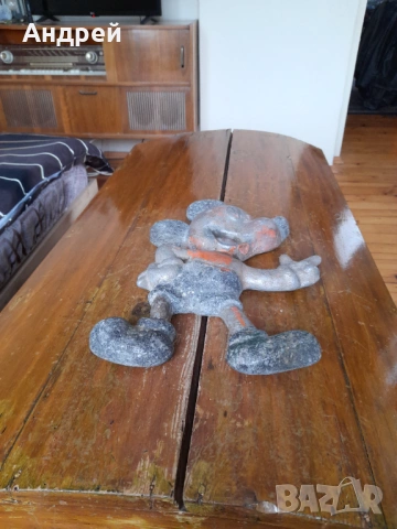 Стара метална отливка Мики Маус