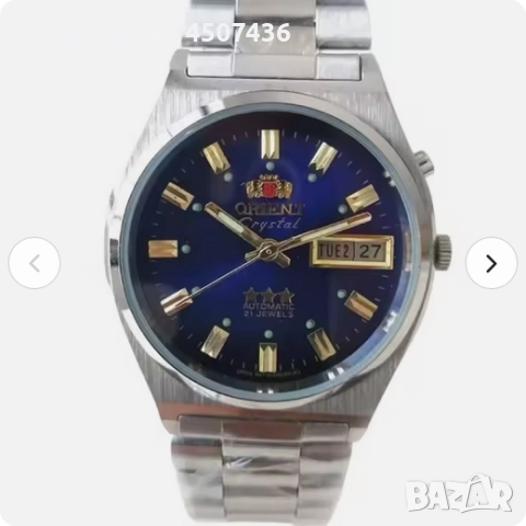 ORIENT напълно автоматичен механичен часовник, ден от седмицата, дата , снимка 6 - Мъжки - 52458803