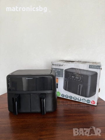 двоен Air Fryer Silver Crest
