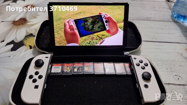 Nintendo Switch OLED , снимка 12 - Nintendo конзоли - 46540529