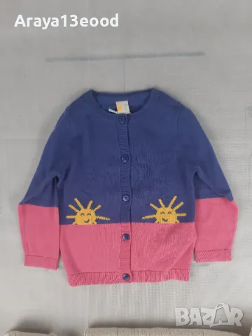 TCHIBO 2 бр. Бебешки памучни жилетки 1-2 год, снимка 3 - Други - 49887537