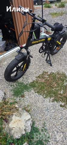 Ел. колело XMART E-BIKE TNT10 FAT 20", снимка 1