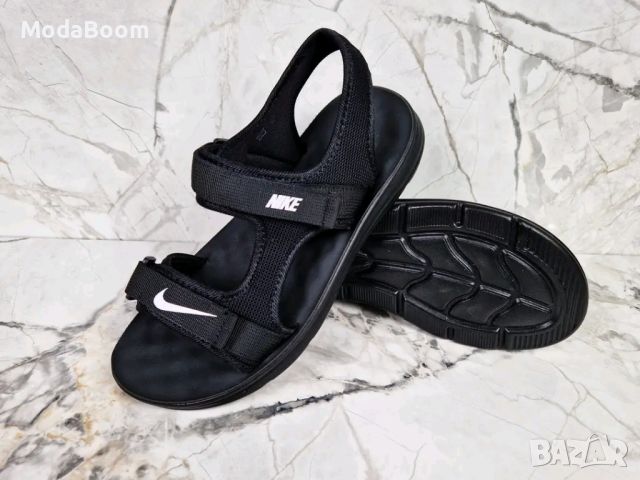 ✓Nike Черни мъжки сандали , снимка 8 - Мъжки сандали - 46650297