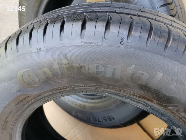 185/70R14 continental eco5 грайфер7,5мм -№582, снимка 9 - Гуми и джанти - 45684801