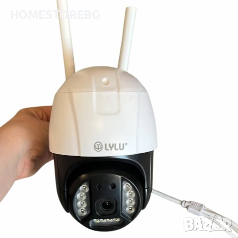 НОВА ЦЕНА!Куполна 4G SMART Камера LYLU – Пълна сигурност навсякъде , снимка 4 - Камери - 50989392