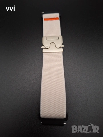 Еластична каишка с катарама тип „парашут“ - 20 мм, снимка 2 - Каишки за часовници - 53392746