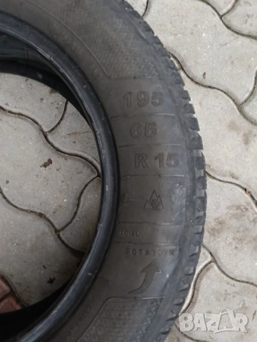 Две Зимни Гуми 195/65/15 Kleber - 4 мм грайфер - 95 T - ДОТ 18 г, снимка 5 - Гуми и джанти - 52436478